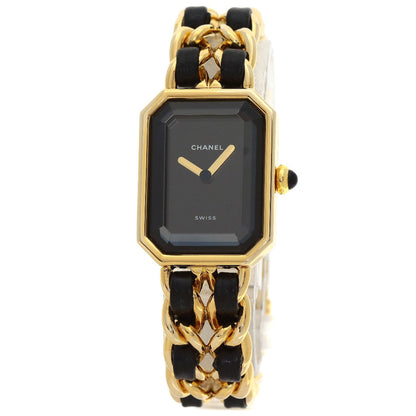CHANEL Watches Quartz Gold Plated gold Premiere S black dial
