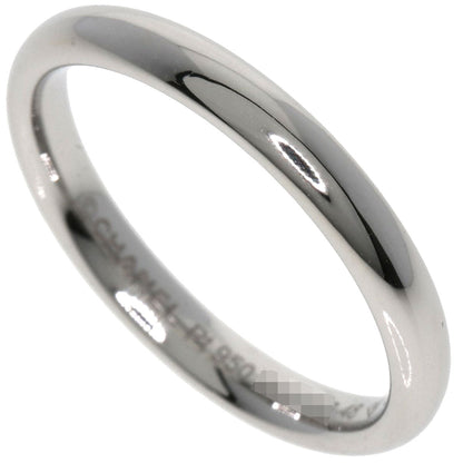 CHANEL Ring PT950 Silver Wedding #48