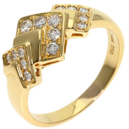 Christian Dior Ring 18K Yellow Gold gold diamond