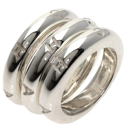 CHANEL Ring SV Silver logo triple