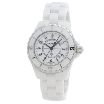 CHANEL Watches Quartz H0968 ceramic white J12 1.3" White Ceramic white dial