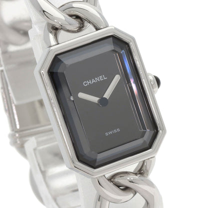 CHANEL Watches Quartz H3248 Stainless Steel Silver Premiere L black dial