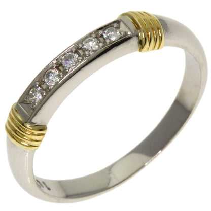 Christian Dior Ring PT900 Silver diamond