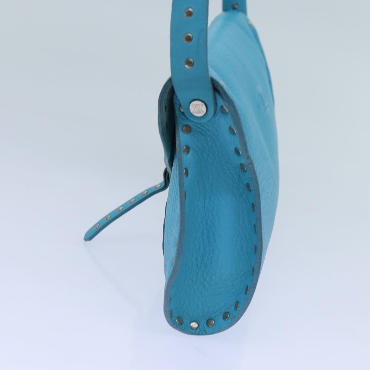 Luxury CELINE Shoulder Bag Light Blue  72402