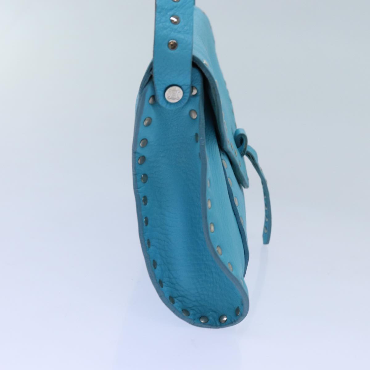 Luxury CELINE Shoulder Bag Light Blue  72402