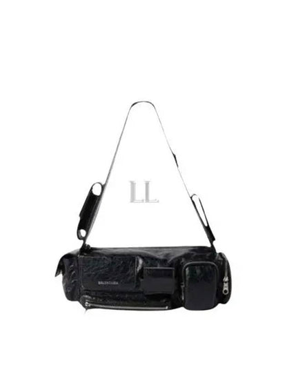 Luxury Balenciaga Trending 2025 Superbusy XS Sling Shoulder Bag Black