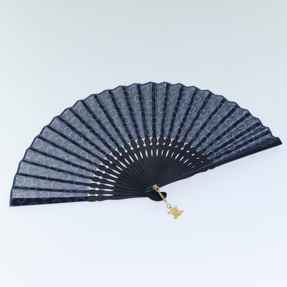 Luxury CELINE C Macadam Canvas Japanese Fan Navy  72918