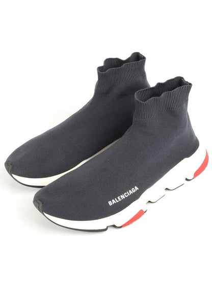 Luxury Balenciaga Trending 2025 Speedrunner sneakers dark gray 43 280