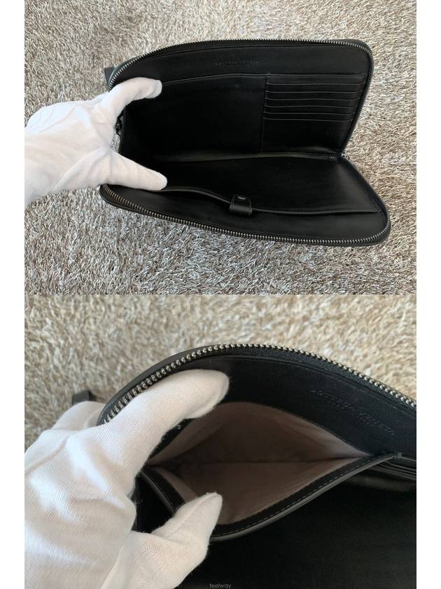 Luxury Bottega Veneta Luxury Bottega Veneta black clutch bag