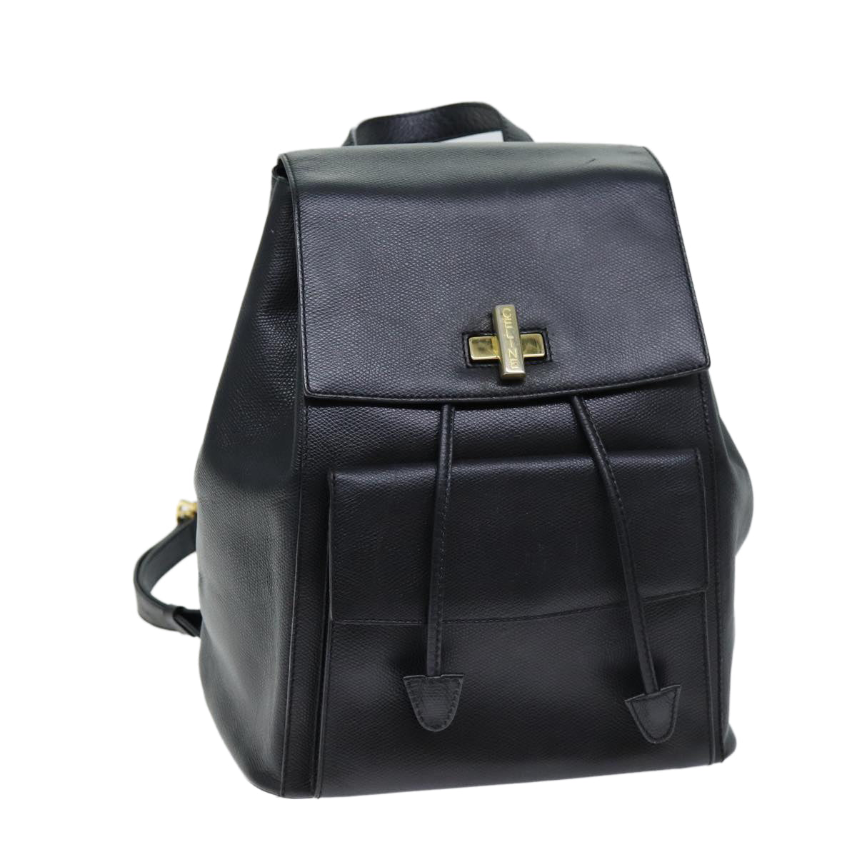 Luxury CELINE Backpack Leather Black  73090