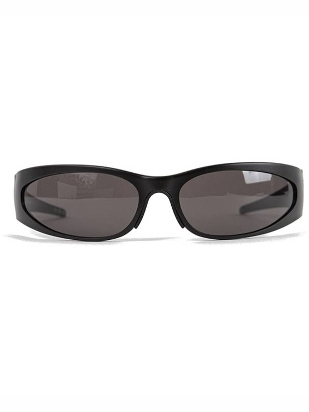 Luxury Balenciaga Trending 2025 Reverse Xpander 2.0 Rectangle Sunglasses Black