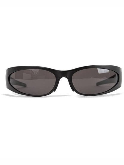 Luxury Balenciaga Trending 2025 Reverse Xpander 2.0 Rectangle Sunglasses Black