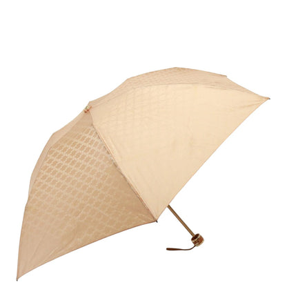Luxury CELINE Macadam Canvas Folding Umbrella Nylon Pink  74883