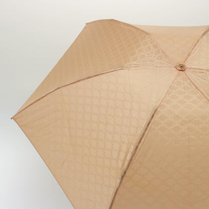Luxury CELINE Macadam Canvas Folding Umbrella Nylon Pink  74883