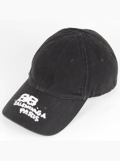 Luxury Balenciaga Trending 2025 Washed Draw Icon Ball Cap M 57