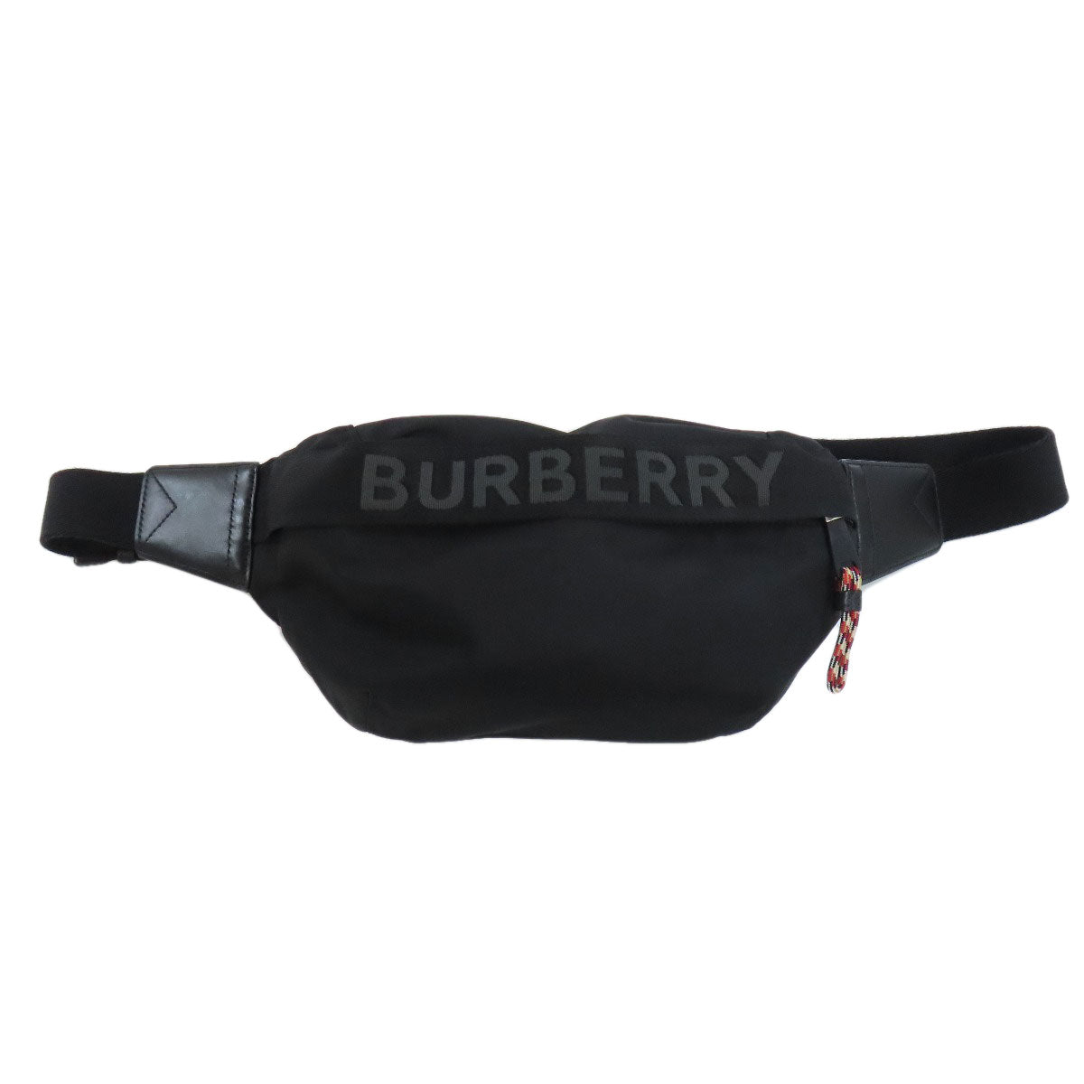 BURBERRY Sling bag Nylon black logo
