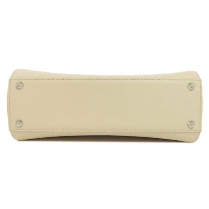 BURBERRY Handbag PVC beige logo Women