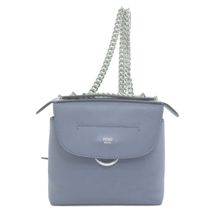 FENDI Backpack Calfskin blue Bag to School Mini 2WAY