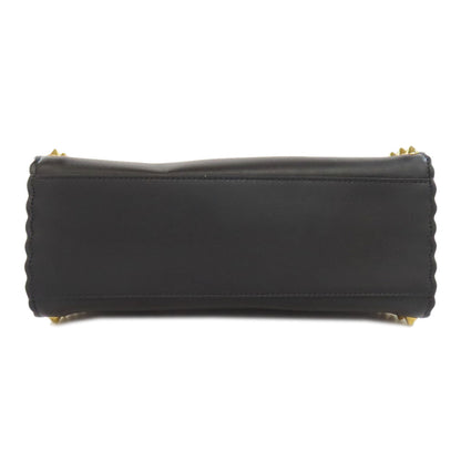 FENDI Handbag Calfskin black Mini Peekaboo Studs 2WAY Women