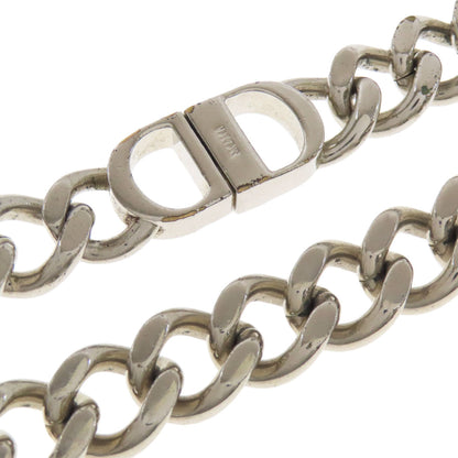 Christian Dior Necklace metallic Silver Chain link Women