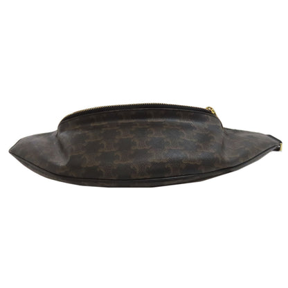 CELINE Sling bag PVC Brown Triomphe Women