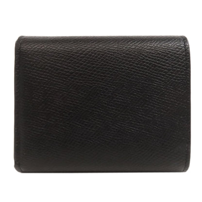 CELINE Bifold Wallet Calfskin black logo Women