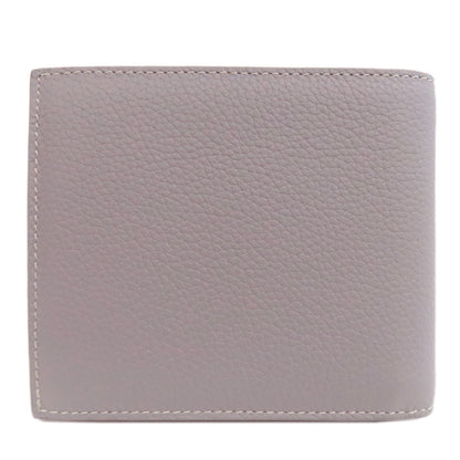 Christian Dior Bifold Wallet leather gray logo Women