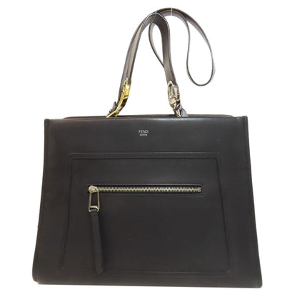 FENDI Handbag 8BH343 Calfskin black Runaway 2WAY