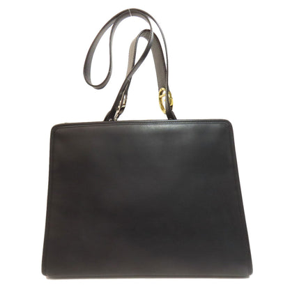 FENDI Handbag 8BH343 Calfskin black Runaway 2WAY