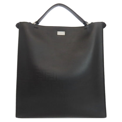 FENDI Handbag Calfskin black Peekaboo X-Rite 2WAY Women