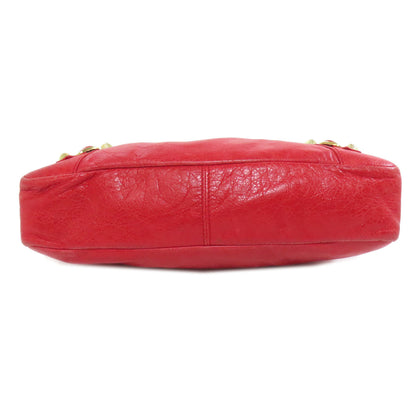 BALENCIAGA Handbag leather Red Giant town