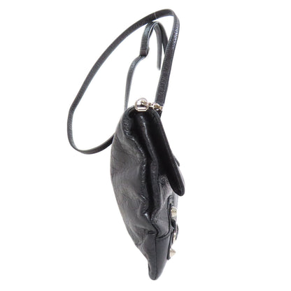 BALENCIAGA Shoulder Bag 327079 Calfskin black Giant envelope Women