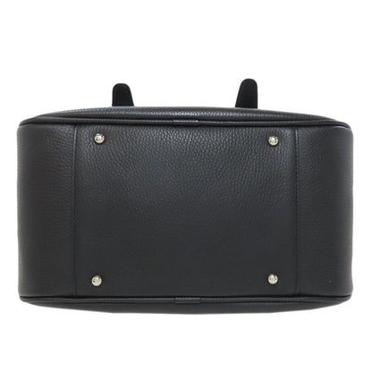 BURBERRY Tote Bag leather black Mini Boston Duffel bag