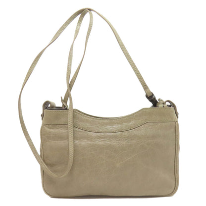 BALENCIAGA Shoulder Bag 242803 Calfskin gray The hip