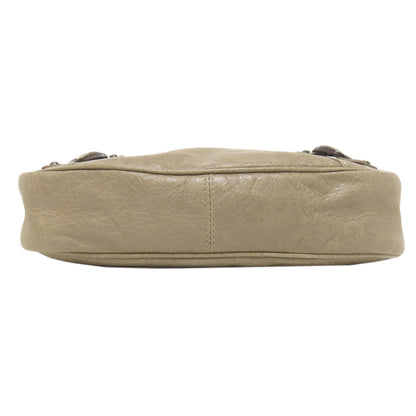 BALENCIAGA Shoulder Bag 242803 Calfskin gray The hip