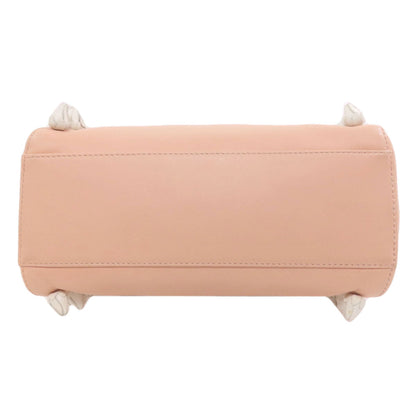 FENDI Handbag Calfskin pink Peekaboo Mini Flower 2WAY