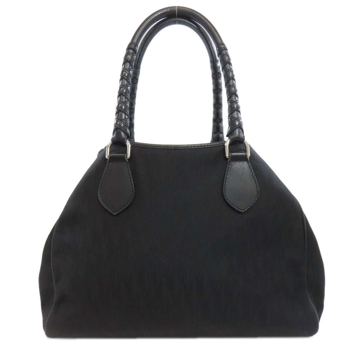 Christian Dior Handbag Nylon black Trotter Pattern