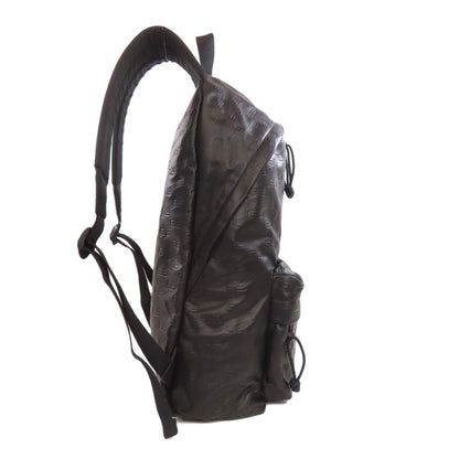 BALENCIAGA Backpack 713044 leather black BB Women