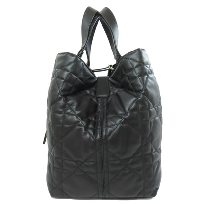 Christian Dior Tote Bag Calfskin black Lady Dior Women