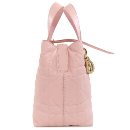 Christian Dior Handbag Calfskin pink Toujour 2WAY Women