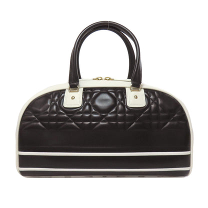 Christian Dior Handbag Calfskin black Bowling bag