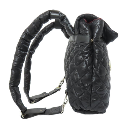 CHANEL Backpack Nylon black Cococoon