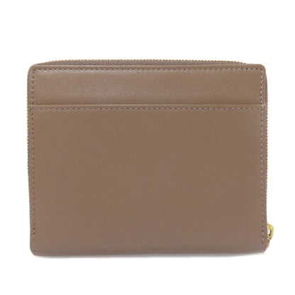 BALENCIAGA Bifold Wallet 753762 leather Brown logo Women
