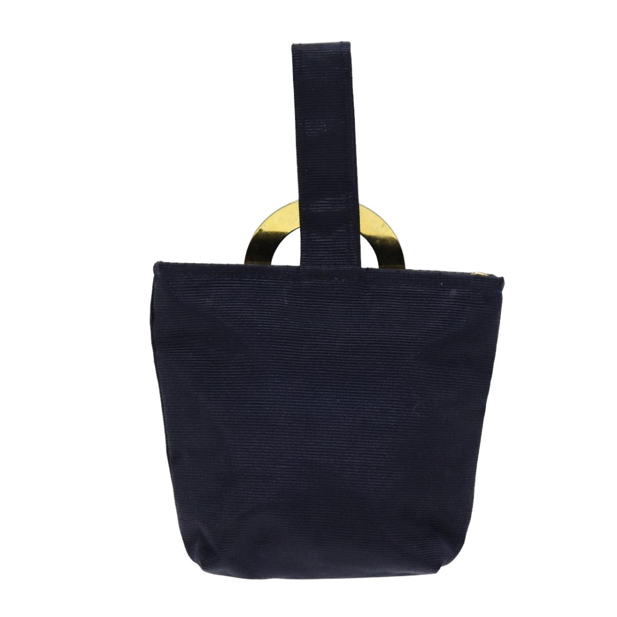 Luxury CELINE Pouch Nylon Navy  75656