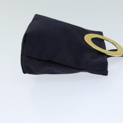 Luxury CELINE Pouch Nylon Navy  75656