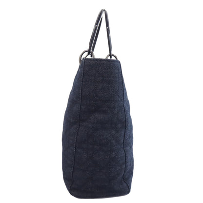 Christian Dior Handbag denim Navy Lady Dior Cannage Tote 2WAY