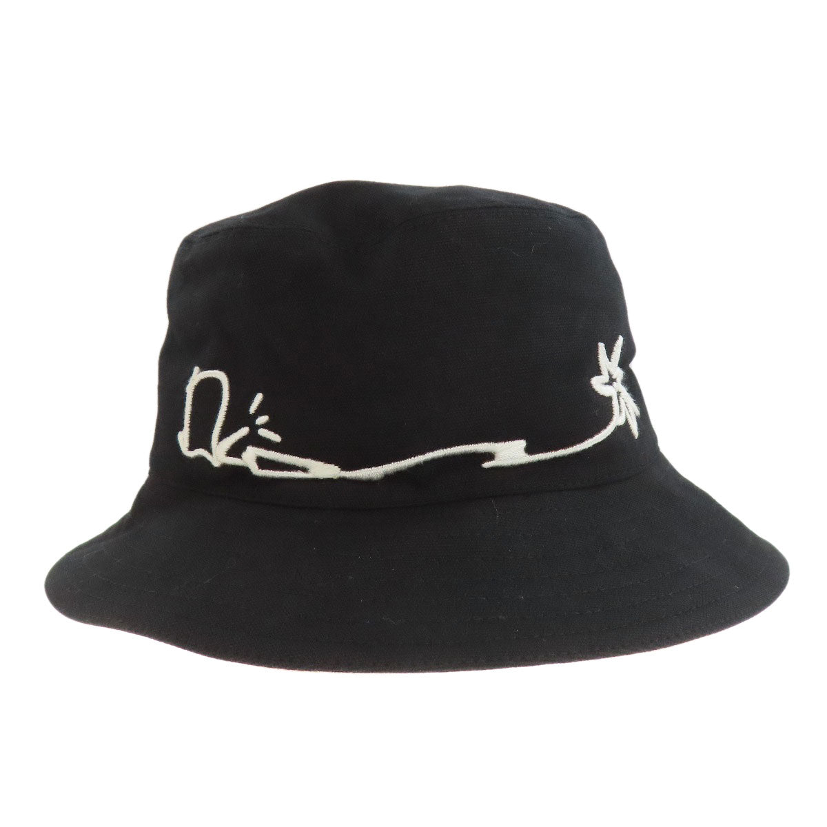 Christian Dior hat canvas black Travis Scott Cactus Jack Dior Bob Hat