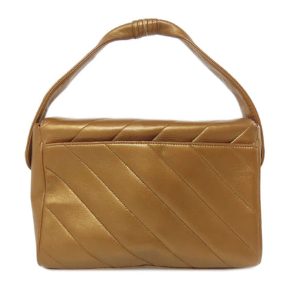 CHANEL Handbag Calfskin bronze COCO Mark