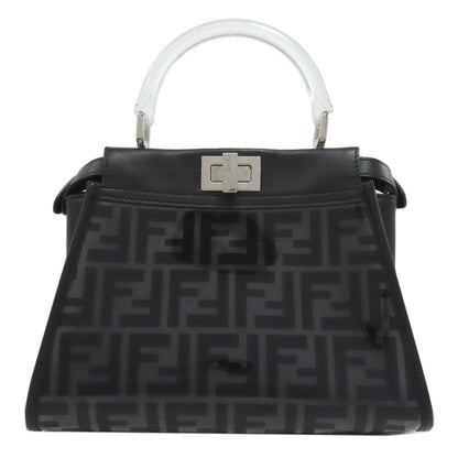 FENDI Handbag Plastics black Peekaboo Mini 2WAY