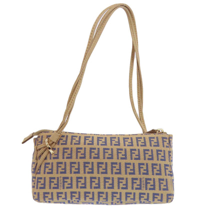 FENDI Accessory pouch canvas beige ZucchinoPattern
